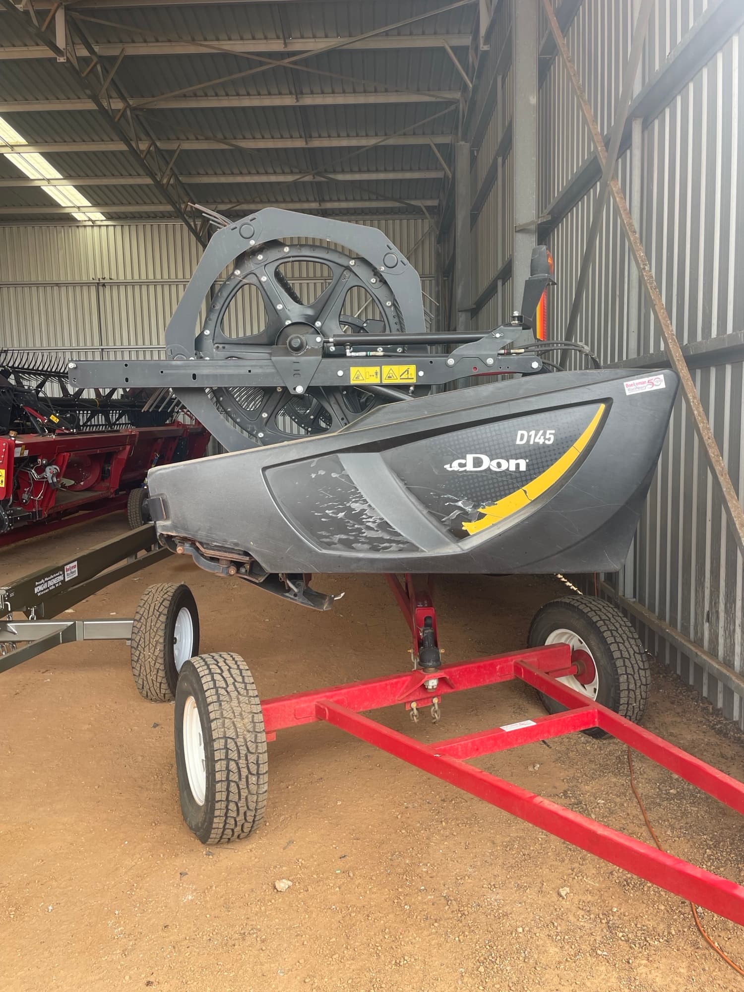2021 MACDON D145 FRONT