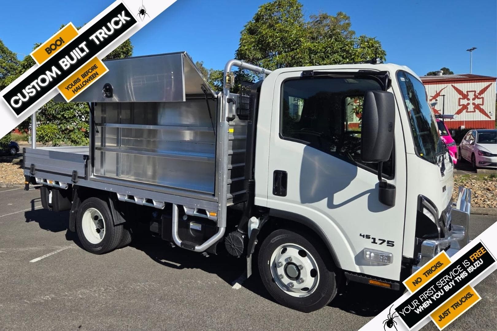 2025 Isuzu N Series NPR 45/65-175 DT D28 Tradepack Includes Custom Boxes