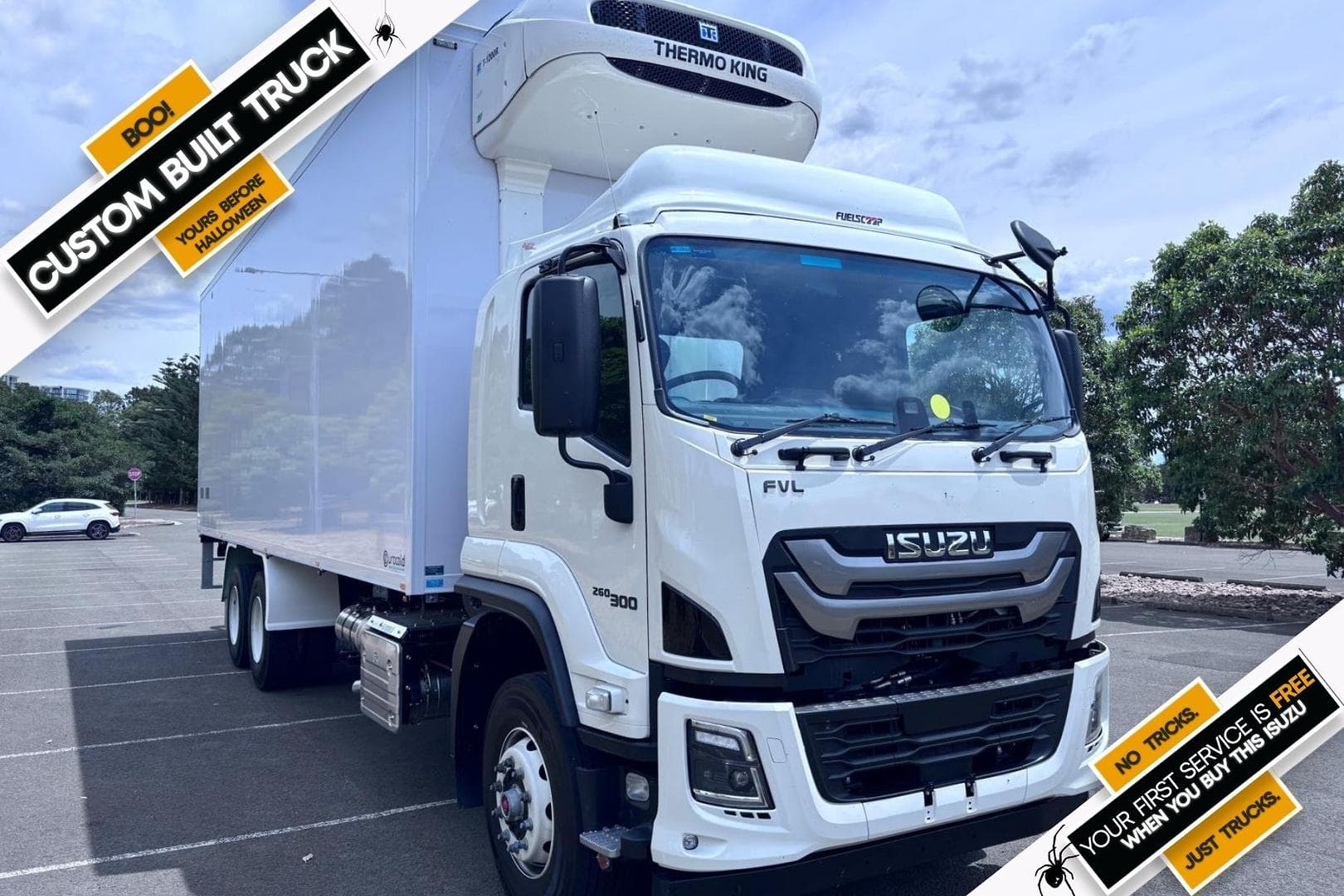 2025 Isuzu F Series FVL 260-300 AT R67 Eurocold 14 Pallet Fridge Truck