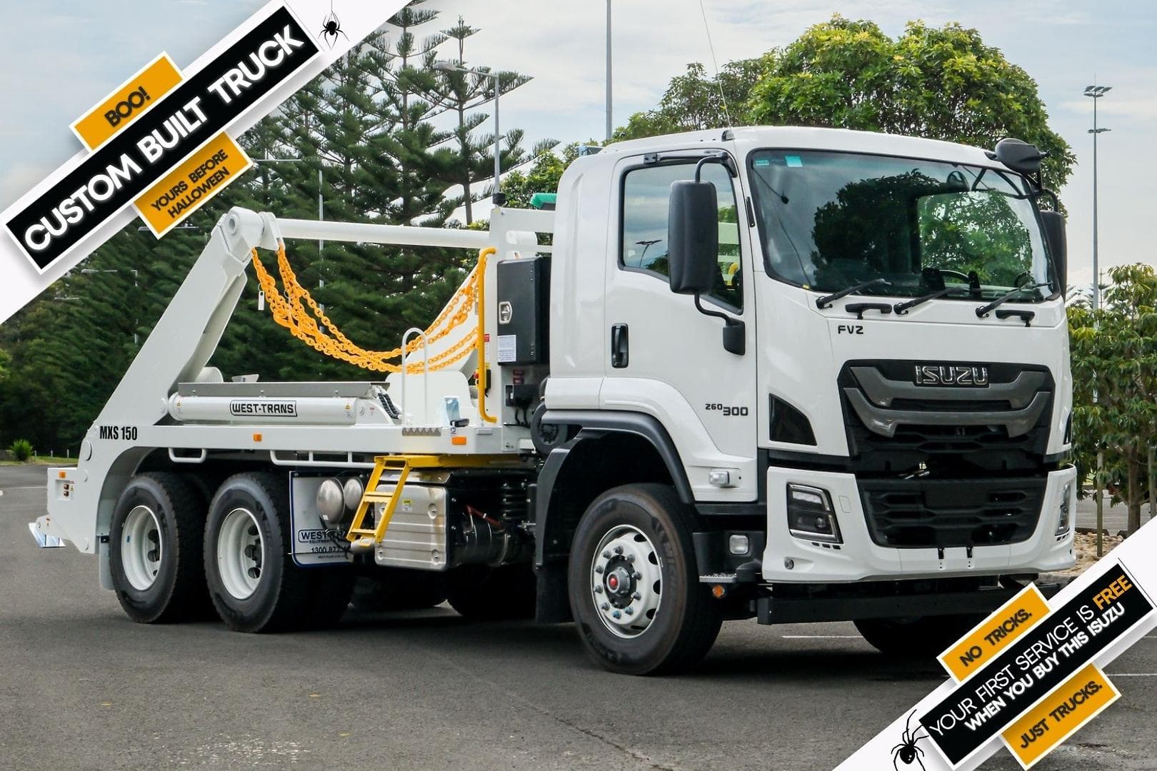 2025 Isuzu F Series FVZ 260-300 AT R46 Skip Bin Lifter