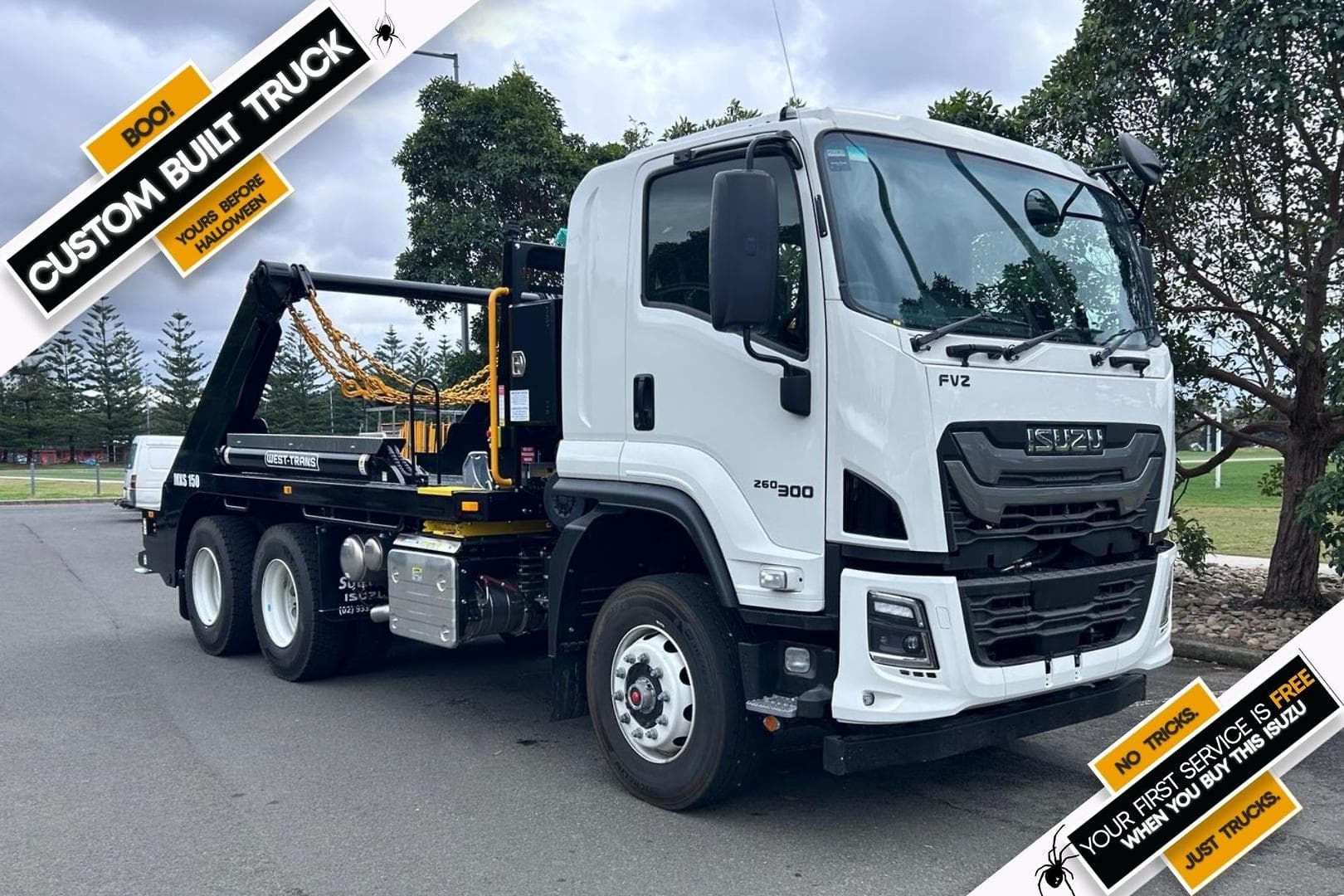 2025 Isuzu F Series FVZ 260-300 AT R46 West Trans MX150