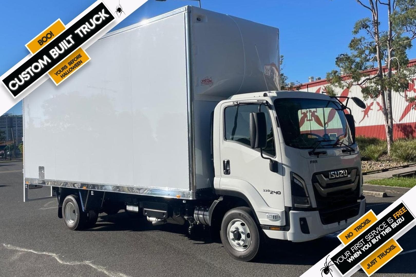 2025 Isuzu F Series FRR 110-240 AM D50 HOMEALLOY 10 Pallet Furniture Pan