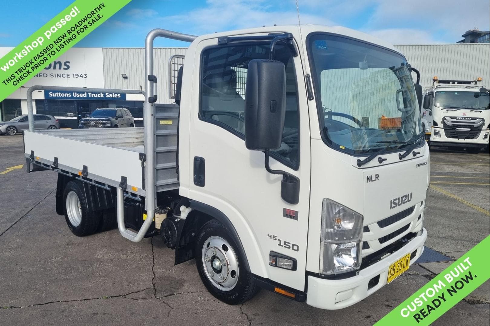 2021 Isuzu N Series NLR 45-150 Traypack
