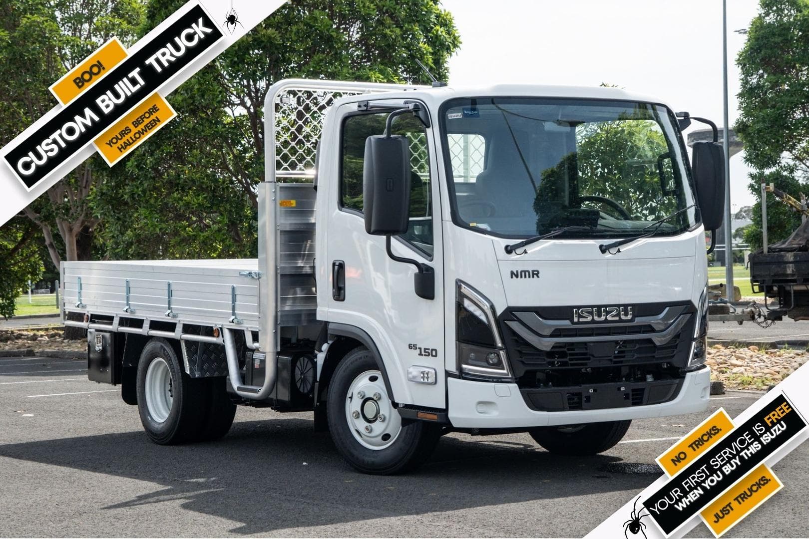 2025 Isuzu N Series NMR 65/45-150 DT D25 Trans Alloy Tray Body