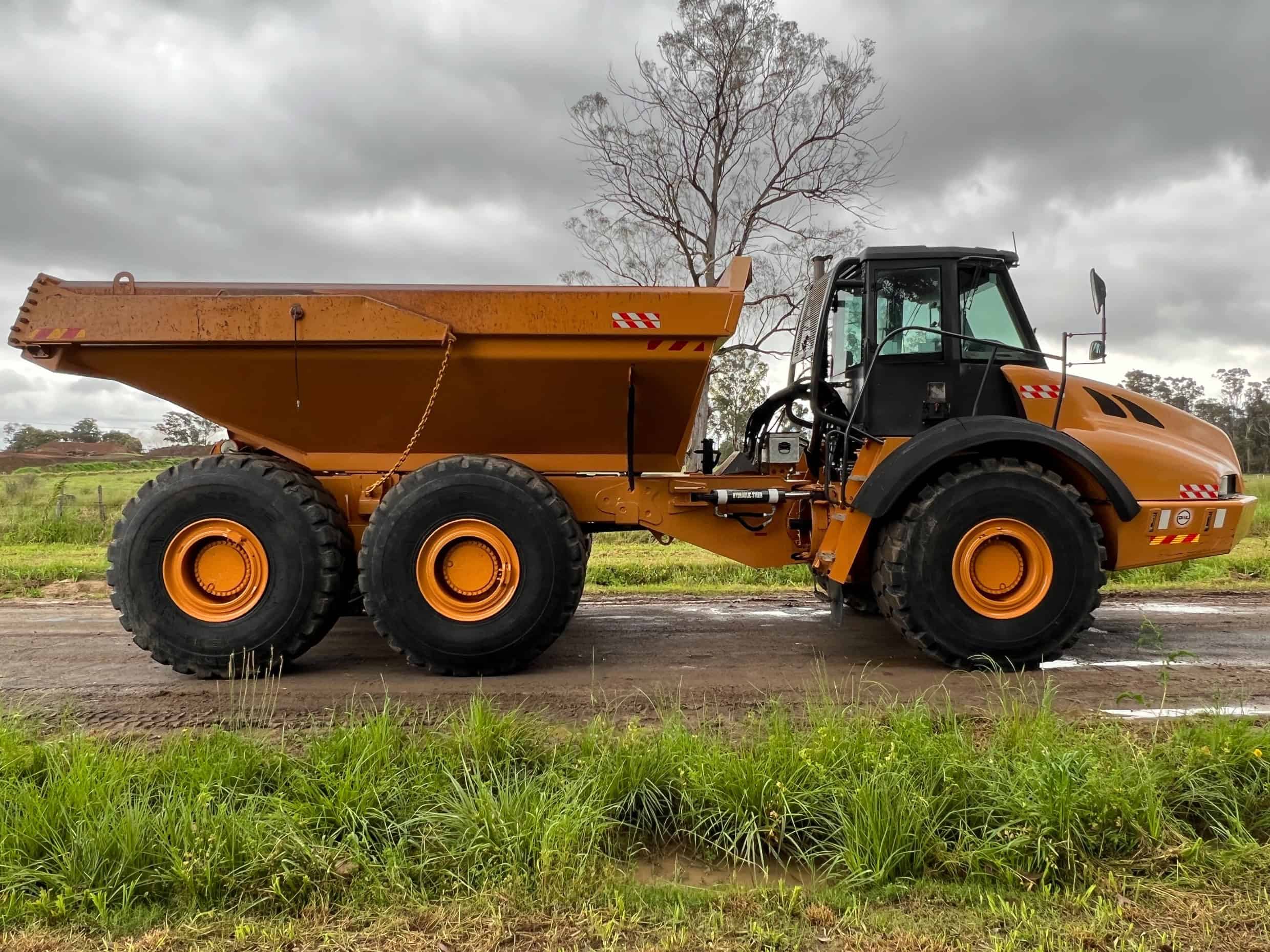 CASE 340B 36T ARTICULATED ALL TERRAIN CARRIER DUMPER SITE DUMP TRUCK MOXXY CATERPILLAR VOLVO