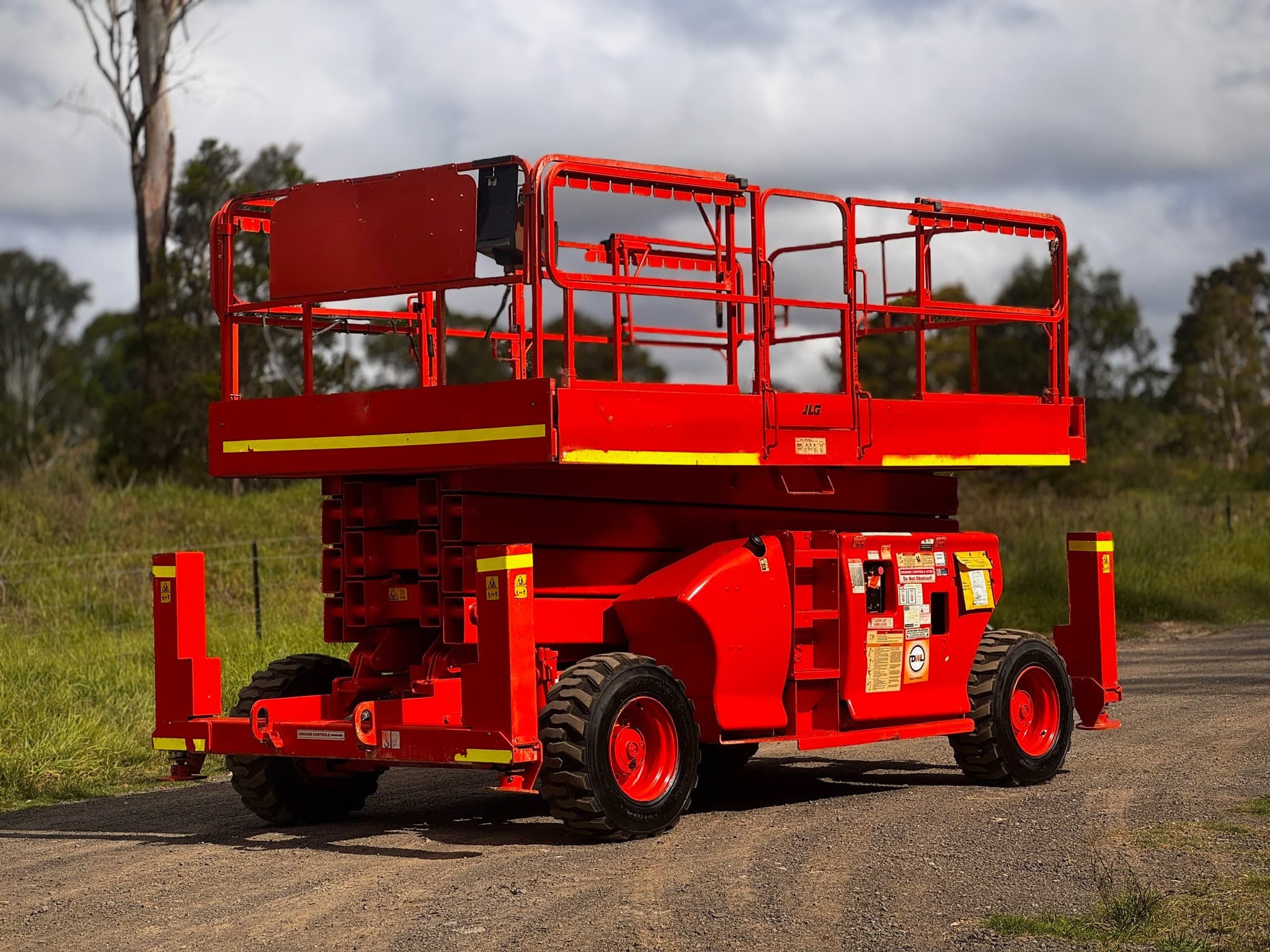 JLG 4394RT 15.1M DIESEL ALL TERRAIN SCISSOR LIFT ELEVATED WORK PLATFORM EWP GENIE HAULOTTE SKYJACK