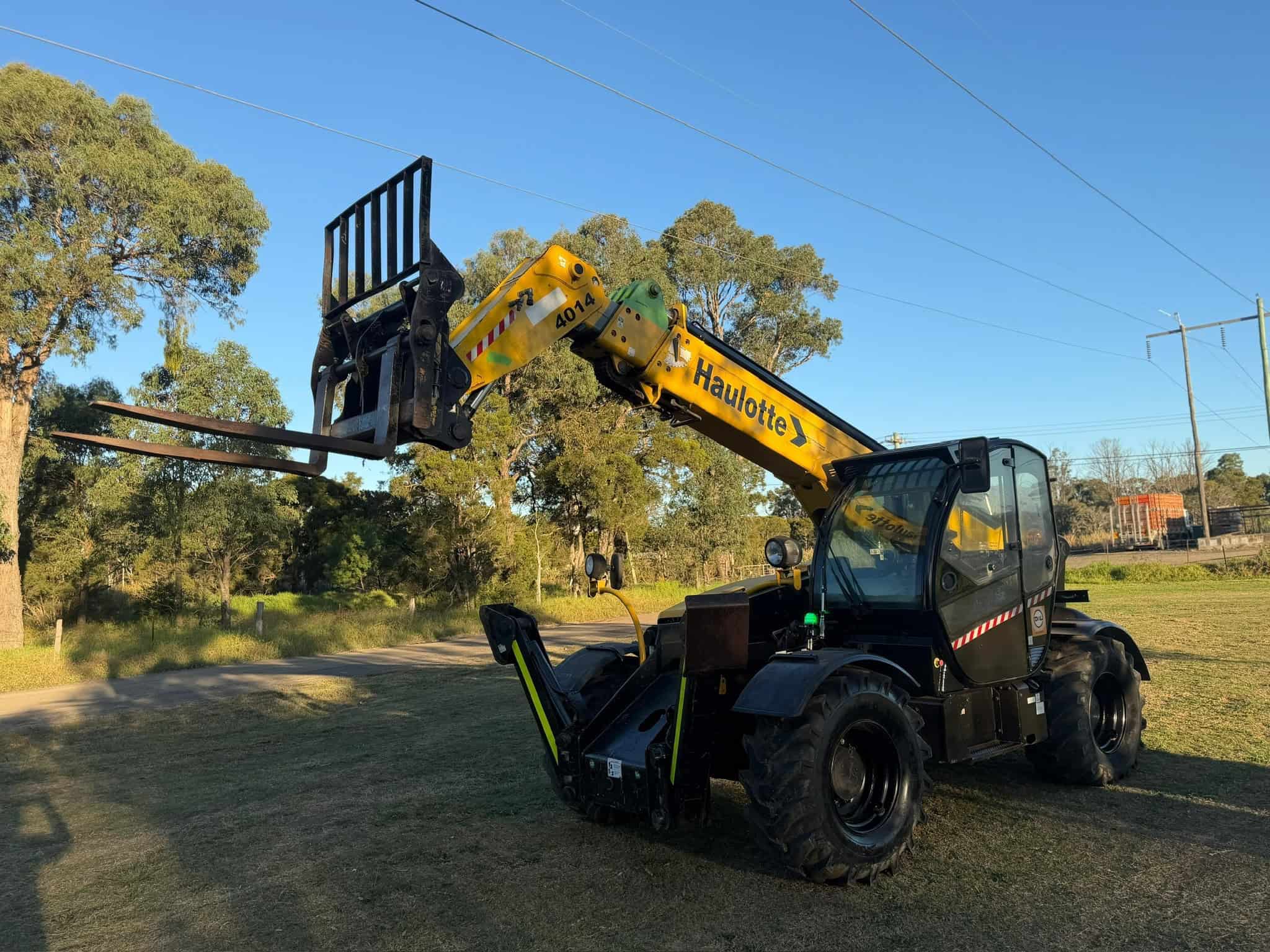 HAULOTTE HTL 4014 4T 14M TELESCOPIC HANDLER CRANE FORKLIFT LOADER JCB MERLO DIECI JLG MANITOU