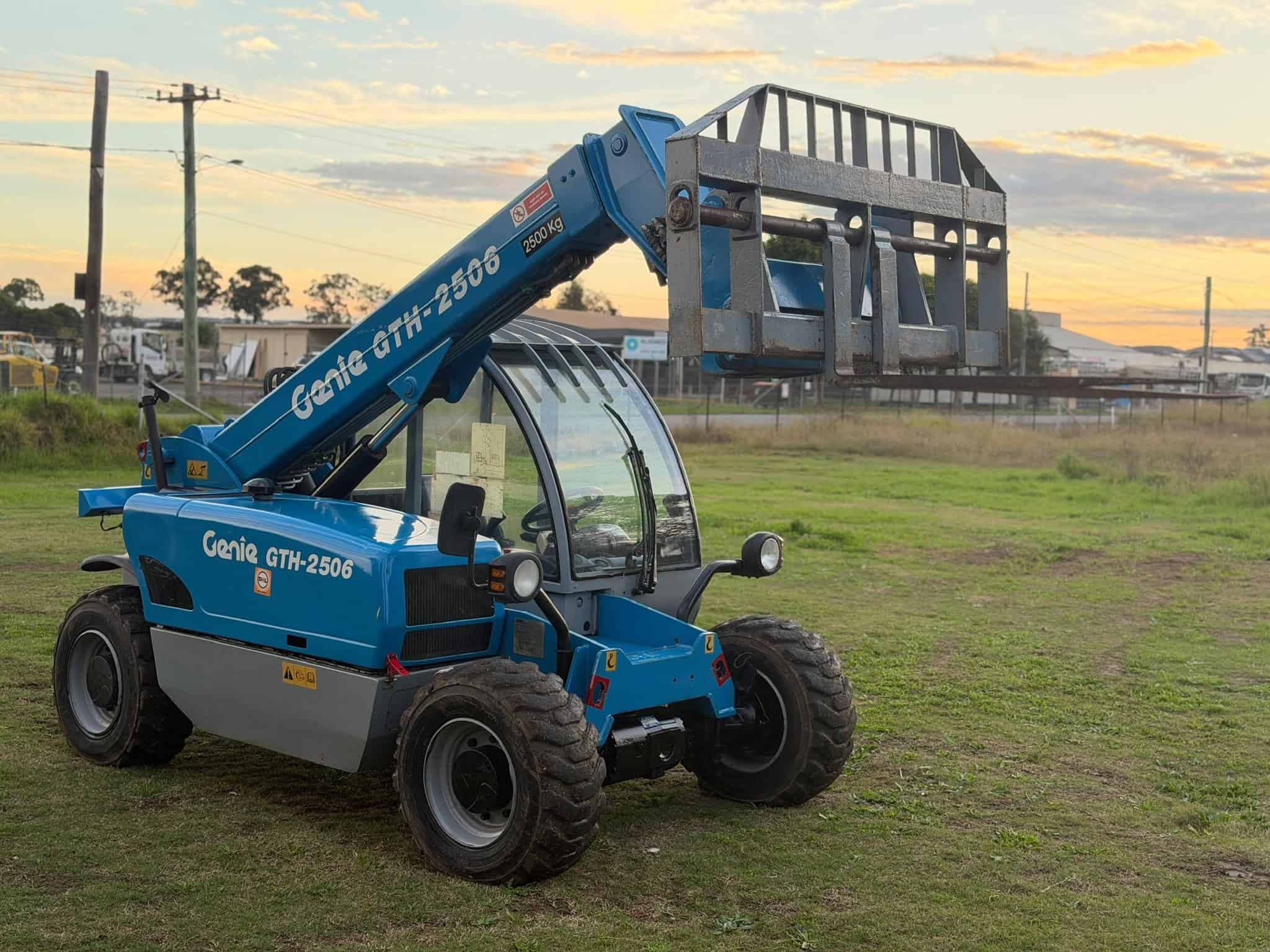 GENIE GTH2506 2.5T 6M TELEHANDLER TELESCOPIC FORKLIFT CRANE MANITOU JCB GENIE