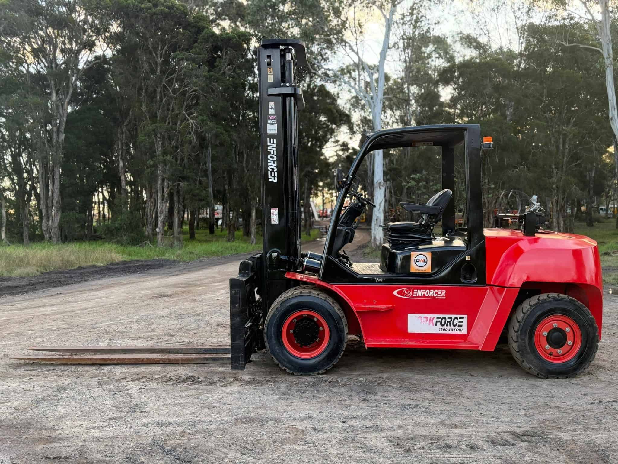 ENFORCER F670T GHC 6.7T FORKLIFT ALL ROUGH TERRAIN TELEHANDLER CRANE MANITOU JCB NISSAN YALE
