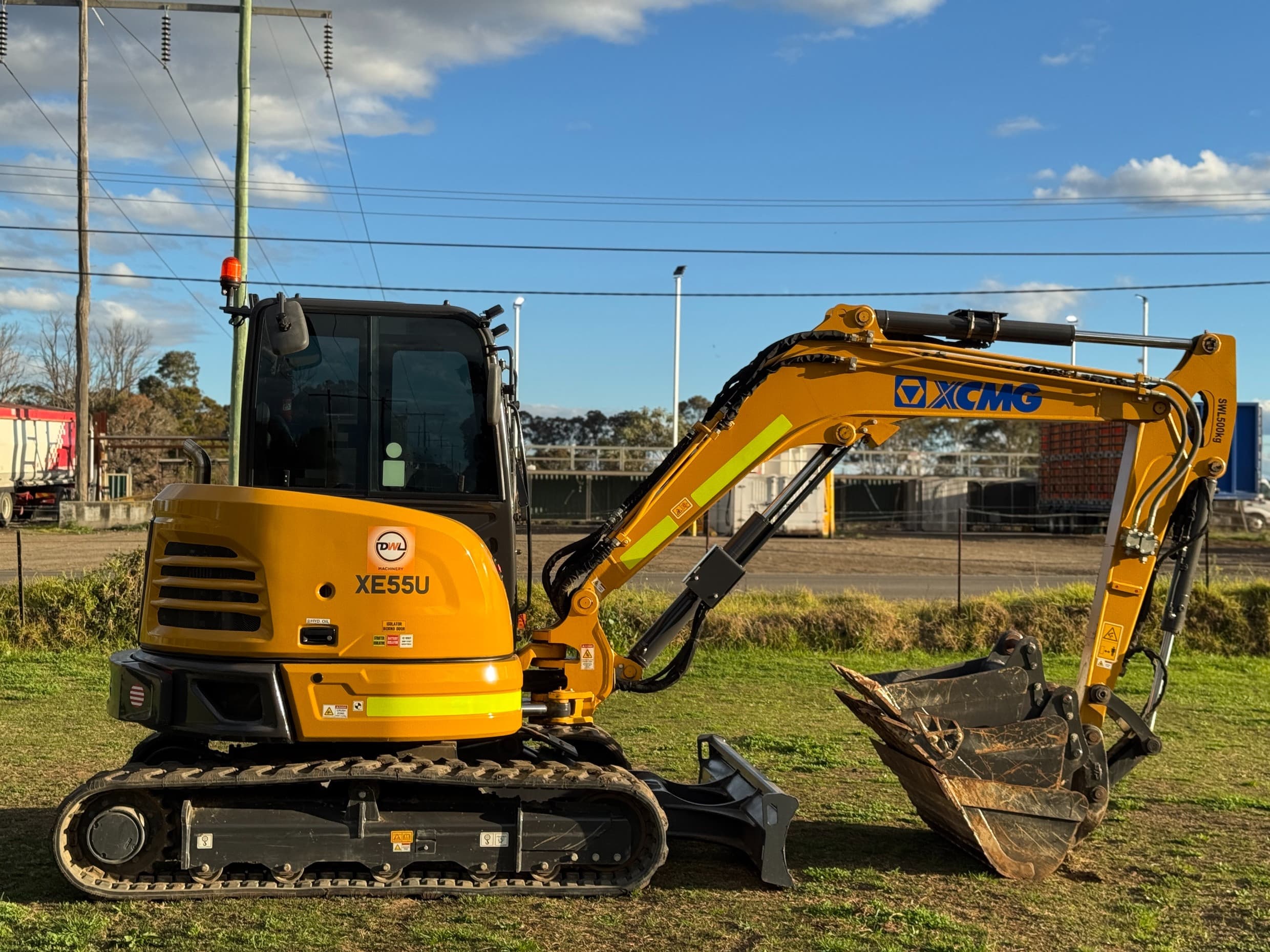 2024 XCMG XE55U 5.7T EXCAVATOR BOBCAT LOADER KUBOTA CATERPILLAR HITACHI KOMATSU XCMG CASE