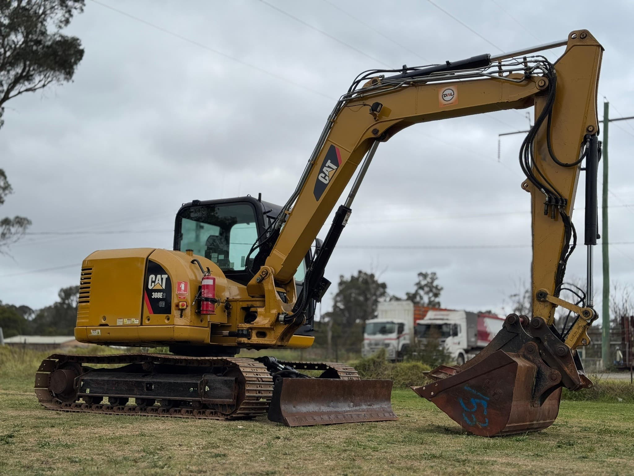 CATERPILLAR 308E2CR 8T EXCAVATOR BOBCAT SKID STEER LOADER KOBELCO KOMATSU SUMITOMO HITACHI