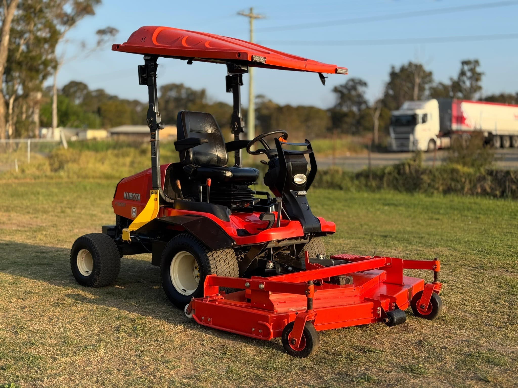 KUBOTA F3690 DIESEL OUT FRONT DECK RIDE ON LAWN MOWER TORO JOHN DEERE