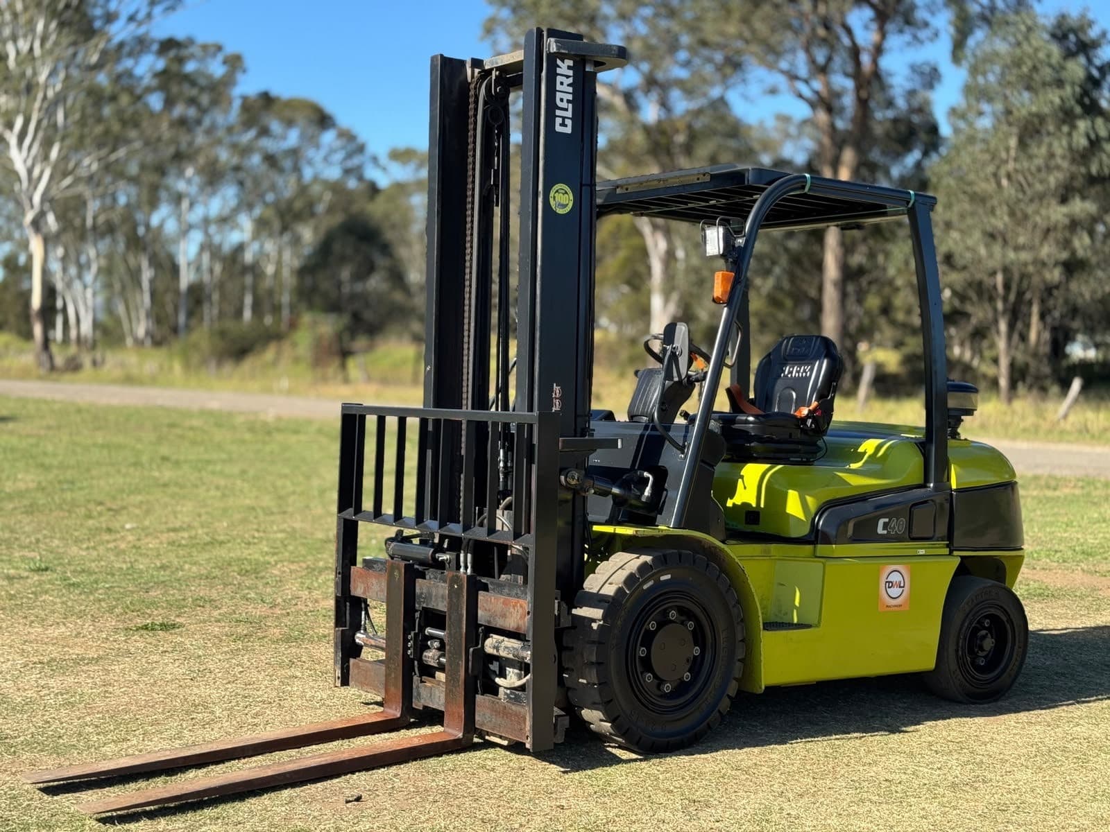 CLARK C40D 4T FORKLIFT ALL ROUGH TERRAIN TELEHANDLER CRANE MANITOU JCB NISSAN YALE