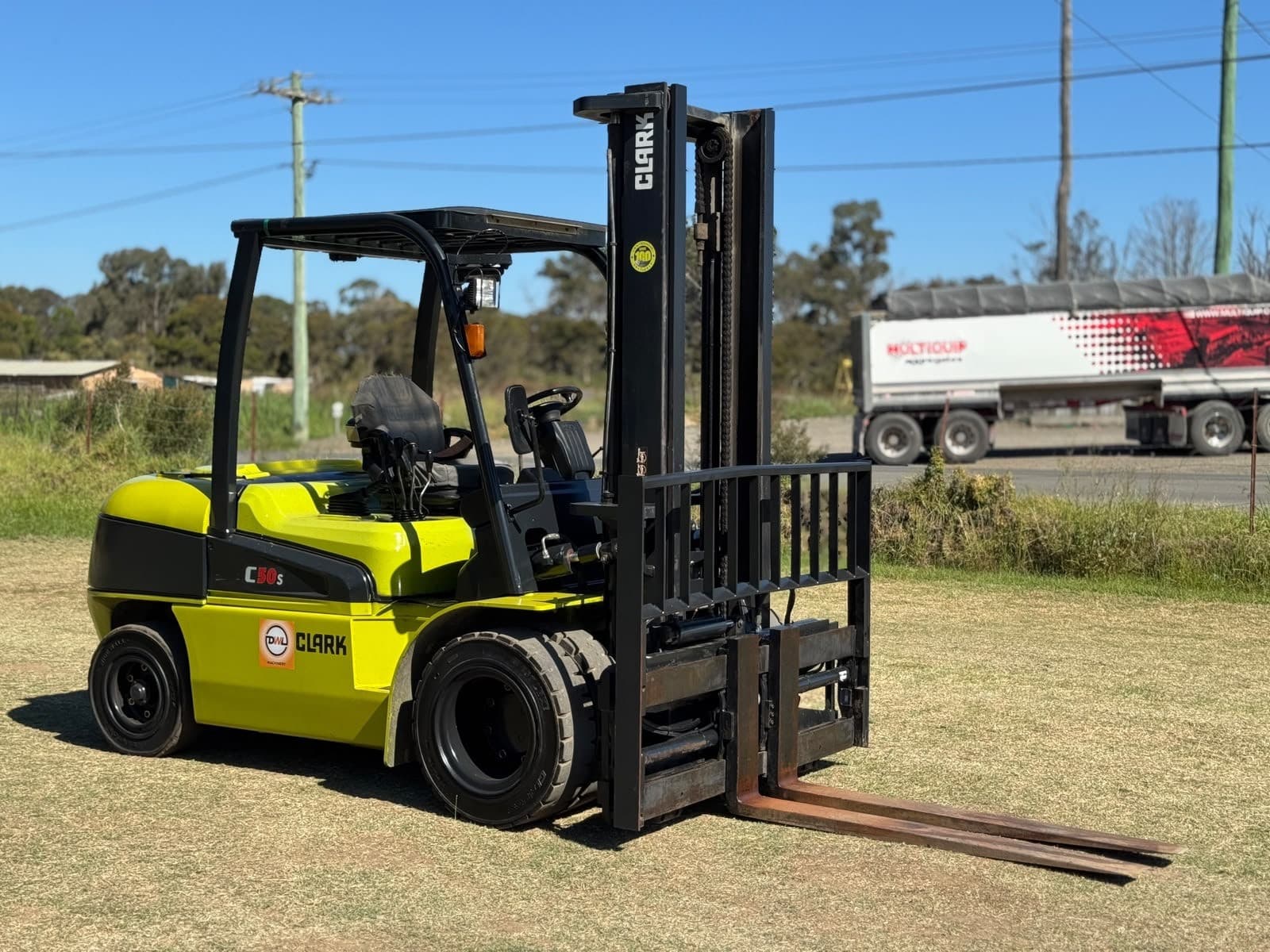 CLARK C50SD 5T FORKLIFT ALL ROUGH TERRAIN TELEHANDLER CRANE MANITOU JCB NISSAN YALE