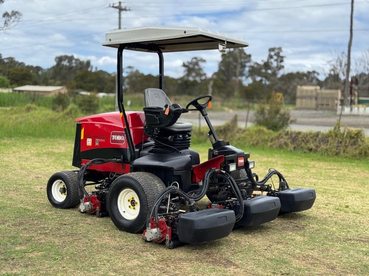 TORO REELMASTER 5510 AWD REEL CYLINDER FAIRWAY GREENS COMMERCIAL DIESEL LAWN MOWER JACOBSEN