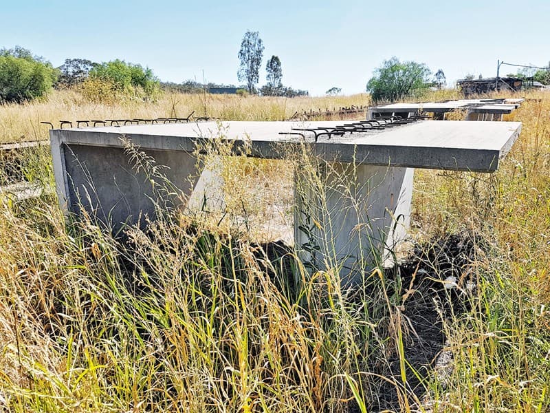CONCRETE BRIDGE SPANS