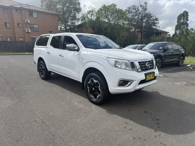 2020 Nissan Navara D23 Series 4 MY20 RX (4x2) White 6 Speed Manual Dual Cab Pick-up