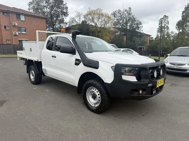 2019 Ford Ranger PX MkIII MY19 XL 3.2 (4x4) White 6 Speed Automatic Super Cab Chassis