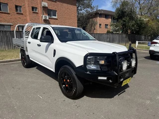2022 Ford Ranger PY MY22 XL 2.0 Hi-Rider (4x2) White 6 Speed Automatic Double Cab Chassis