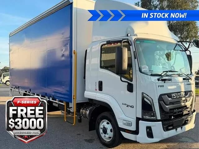2026 Isuzu F Series FRR 110-240 AM R52 Freightpack Curtain Sider