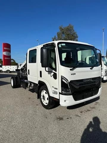 2025 Isuzu N Series 88/80-190 White Dual Cab