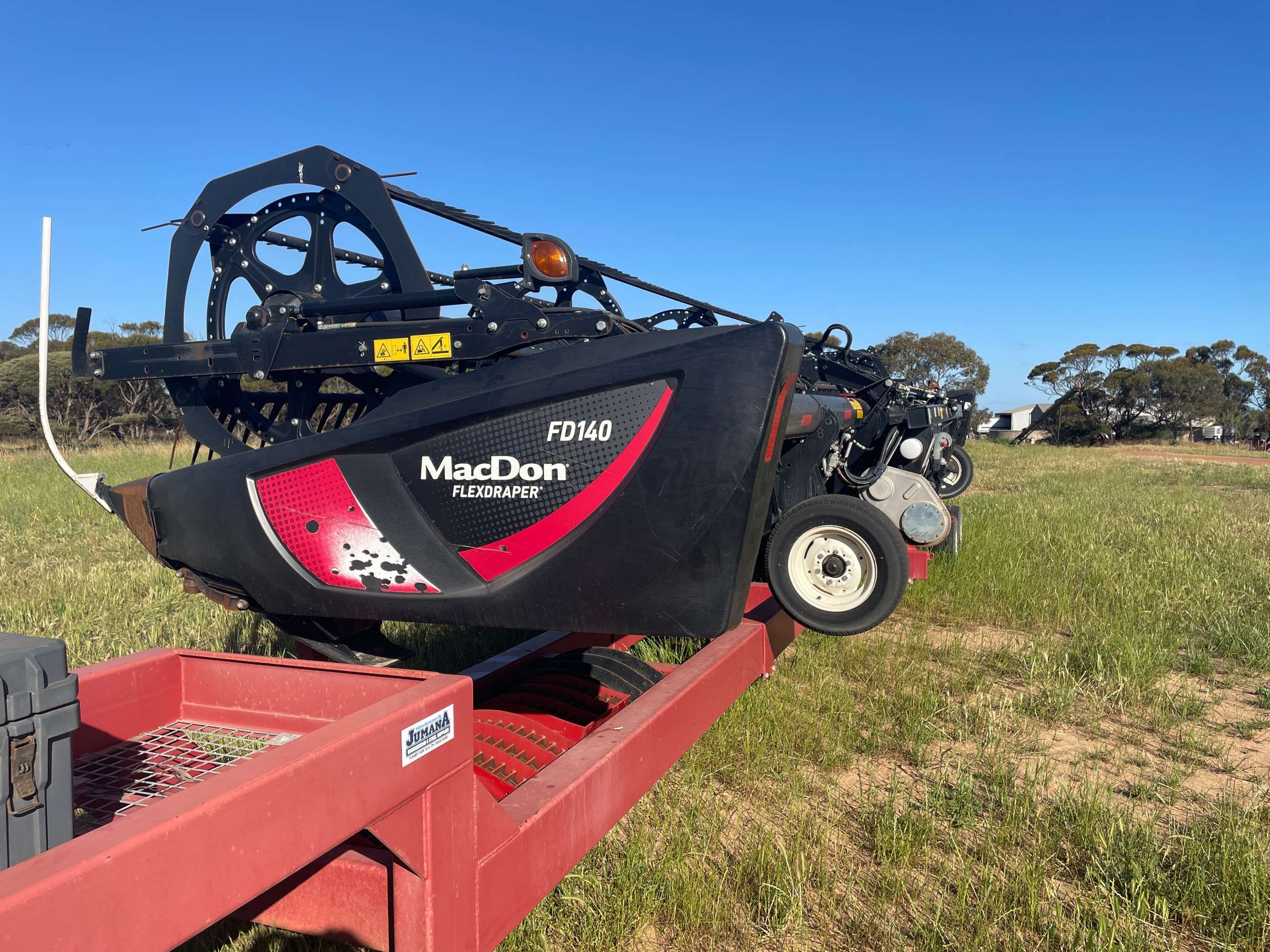 MacDon FD140 Header Front