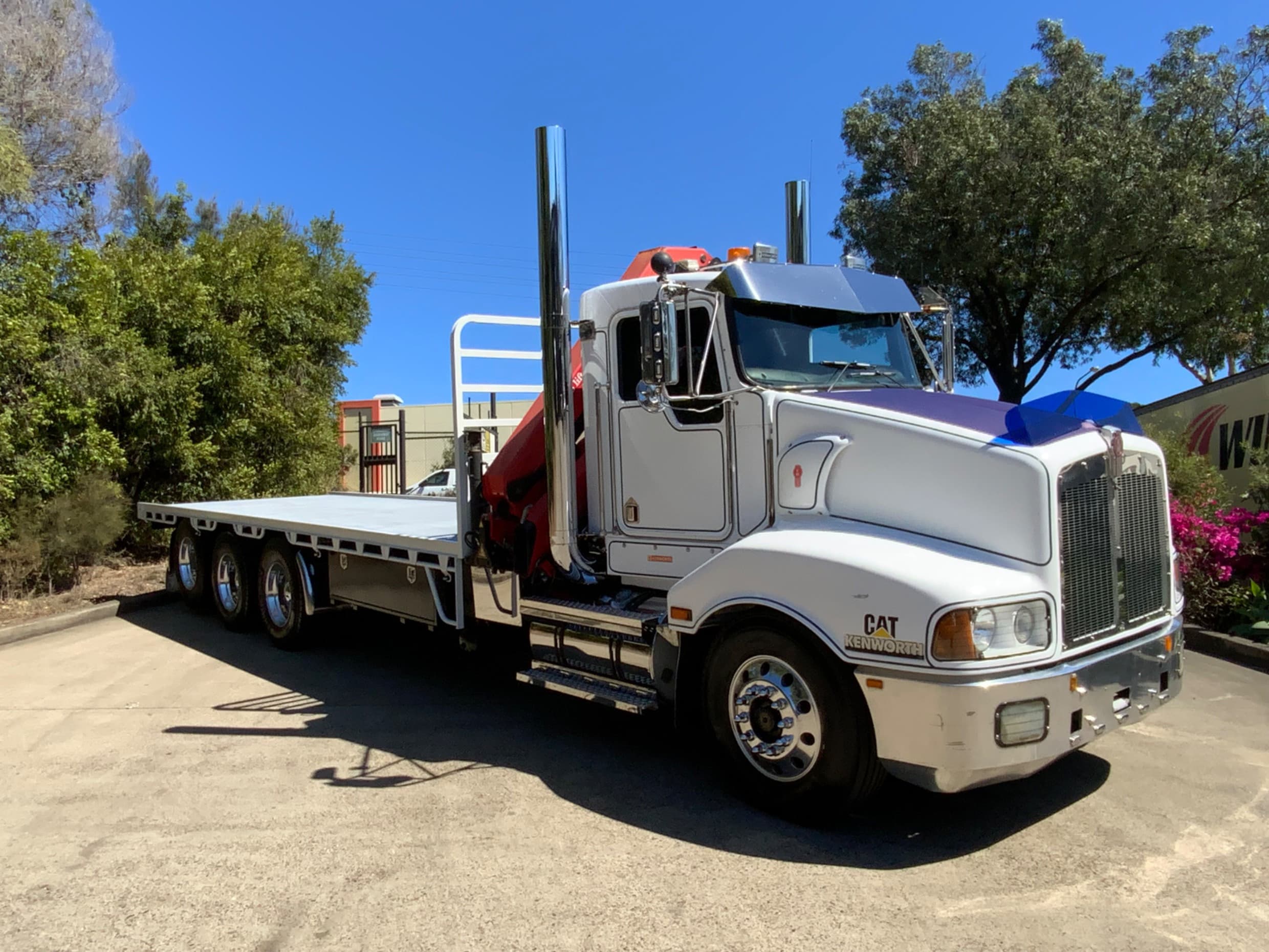 Kenworth T401 Crane Truck