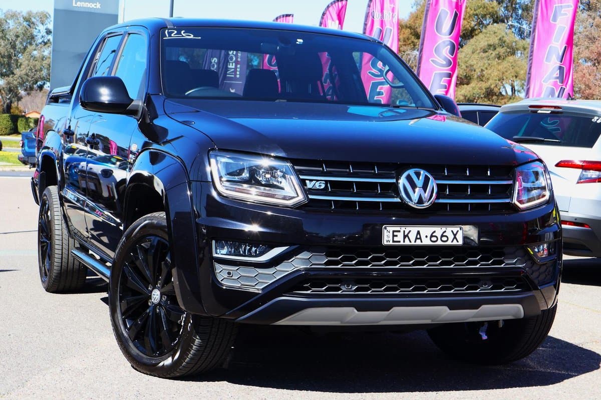 2020 Volkswagen Amarok TDI580 Highline Black 2H MY20 4X4 Constant