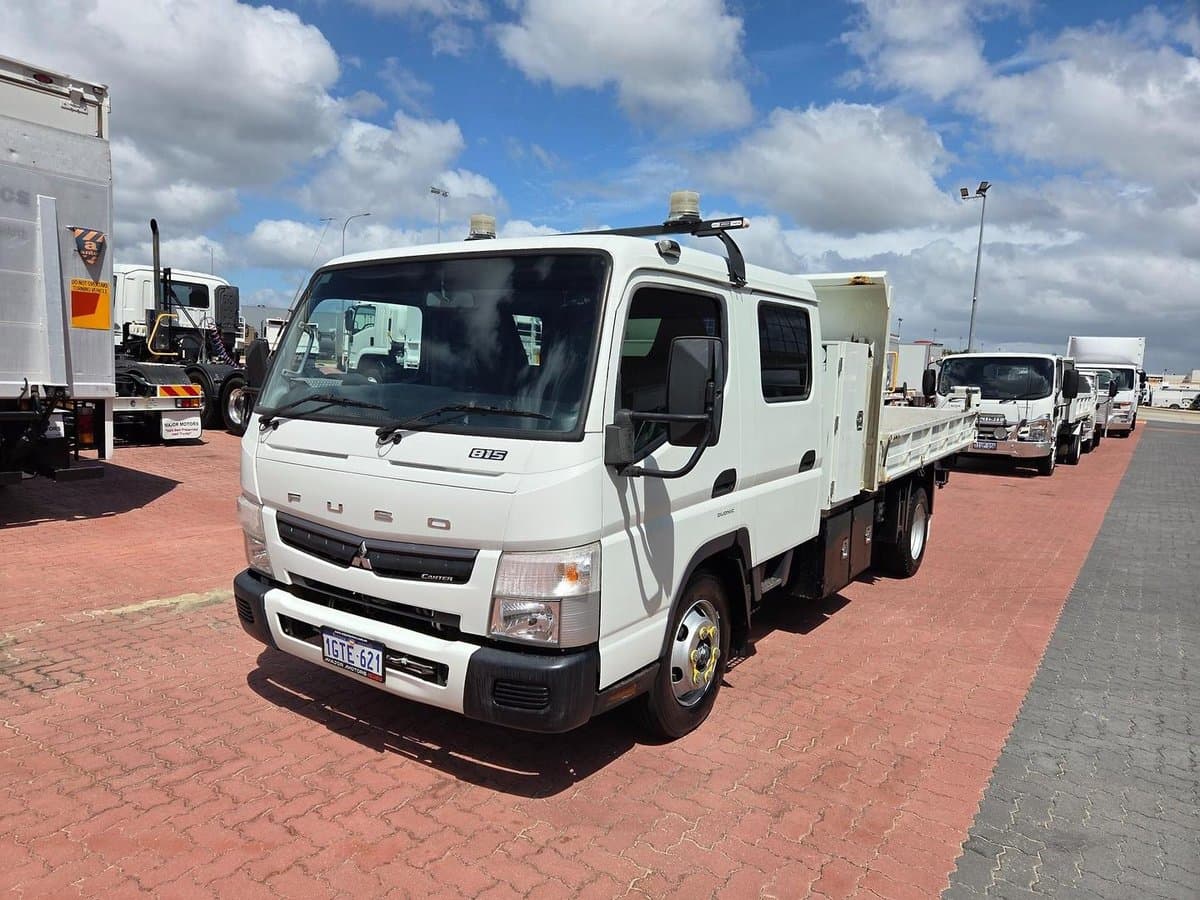 2018 Fuso Canter 815 Wide Crew Cab Auto 2 Way Tipper