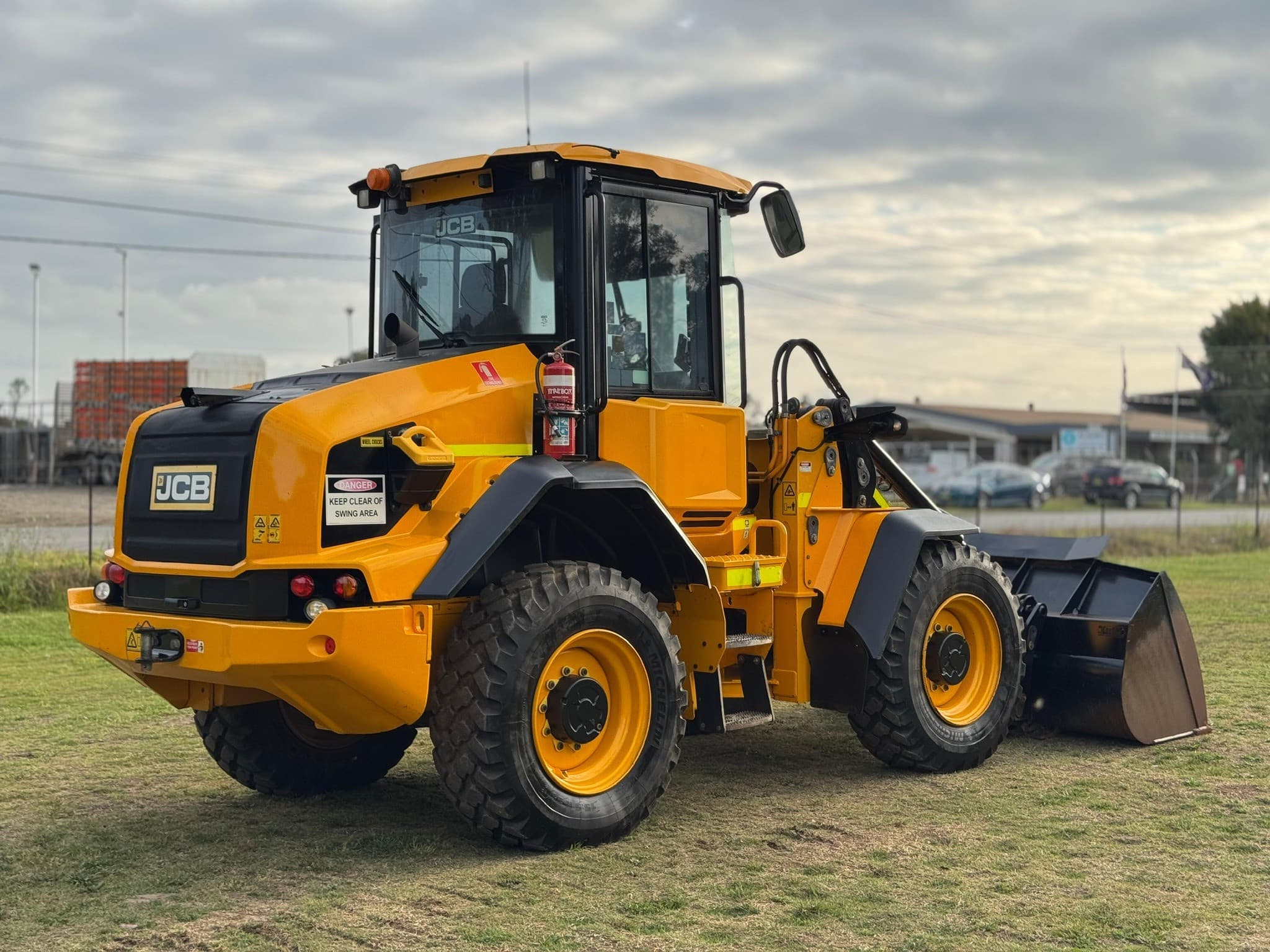 JCB 411HT T4F ARTICULATED WHEEL LOADER KOMATSU CATERPILLAR CASE VOLVO
