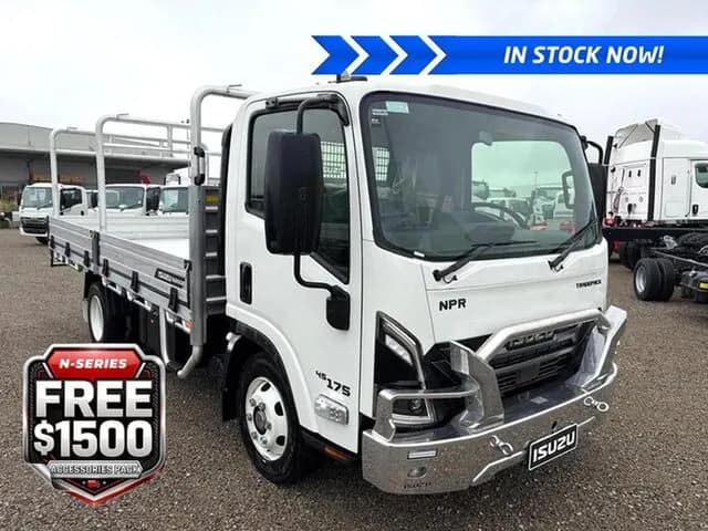 2026 Isuzu N Series NPR 45/65-175 DT D34 Tradepack Tray Dropside