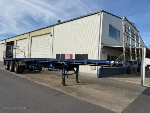 2012 45 TRI-AXLE EXTENDABLE FLAT TOP TRAILER