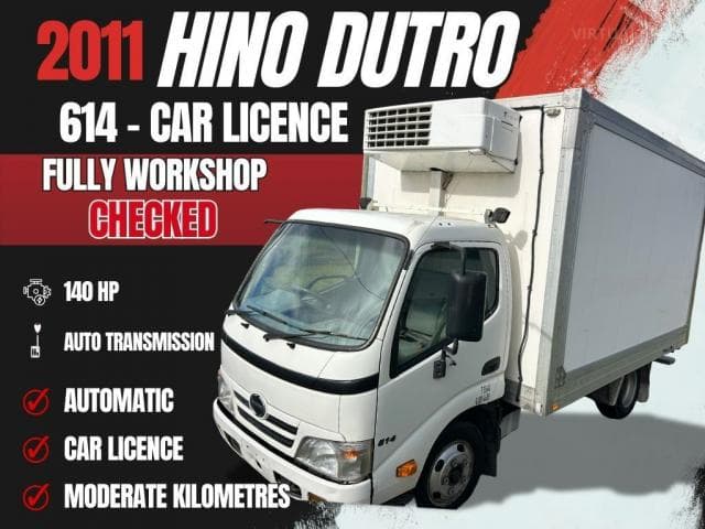 2011 HINO DUTRO 614 4X2 FRIDGE