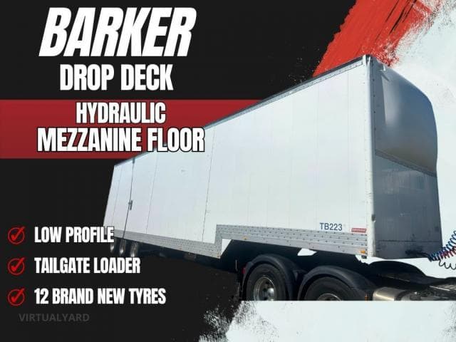 2006 BARKER DROP DECK MEZZANINE