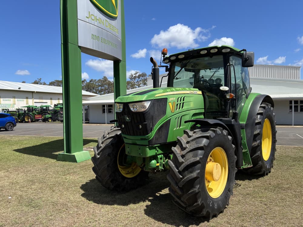 2016 John Deere 6155R Row Crop Tractor