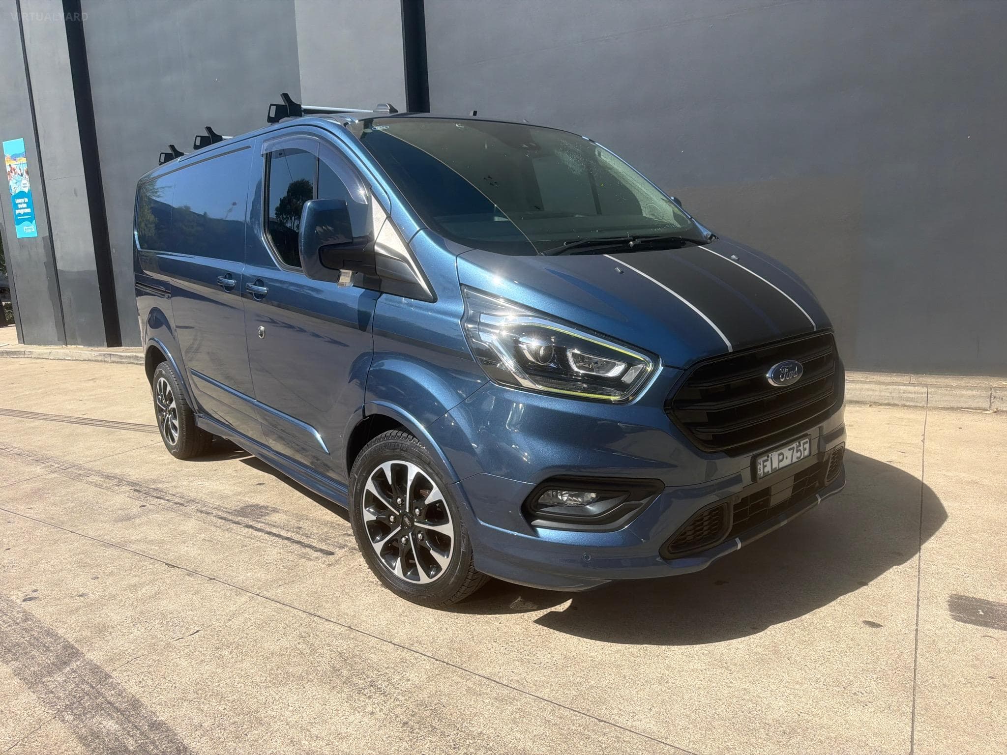 FORD TRANSIT CUSTOM VN MY20.50 320S SPORT VAN LOW ROOF SWB 4DR AUTO 6SP, 1046KG 2.0DT