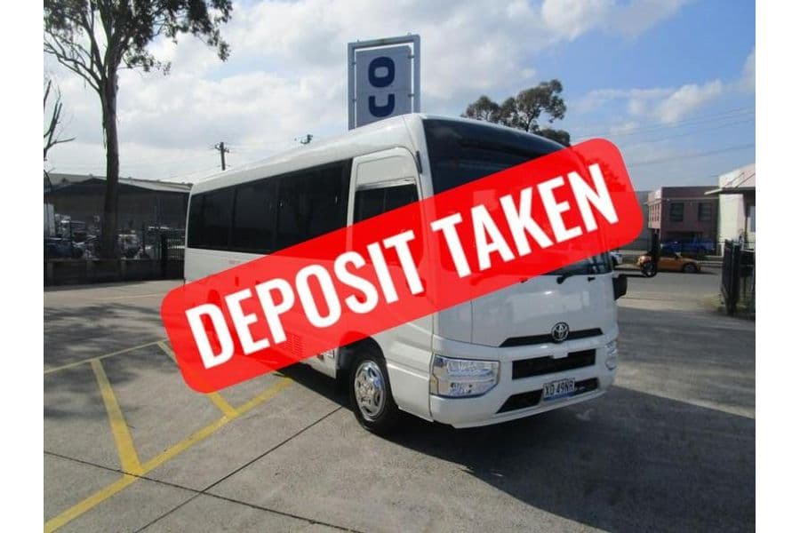 2022 Toyota Coaster Mini Coach (White)