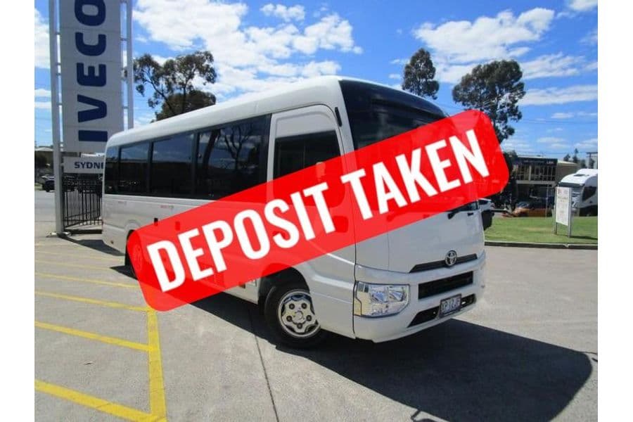 2019 Toyota Coaster Mini Coach (White)
