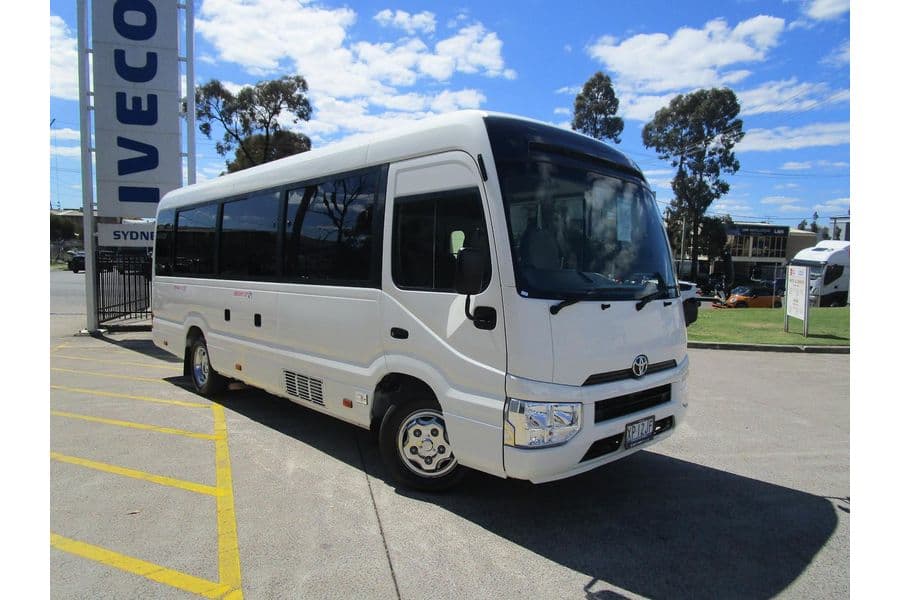 2019 Toyota Coaster Mini Coach (White)