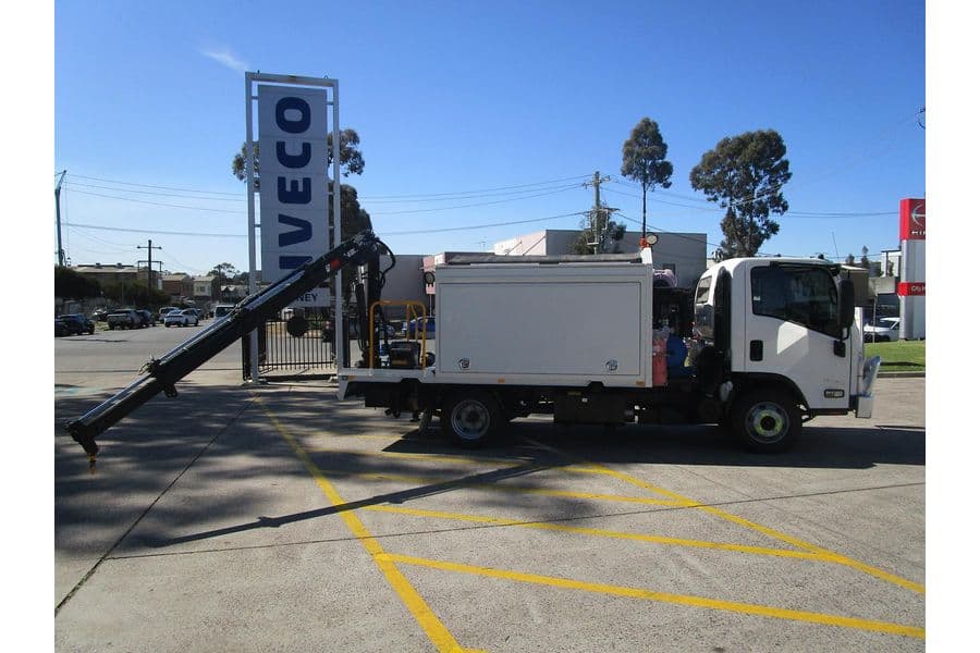 2020 Isuzu N Series NPR 75-190 Service Vehicle (White)
