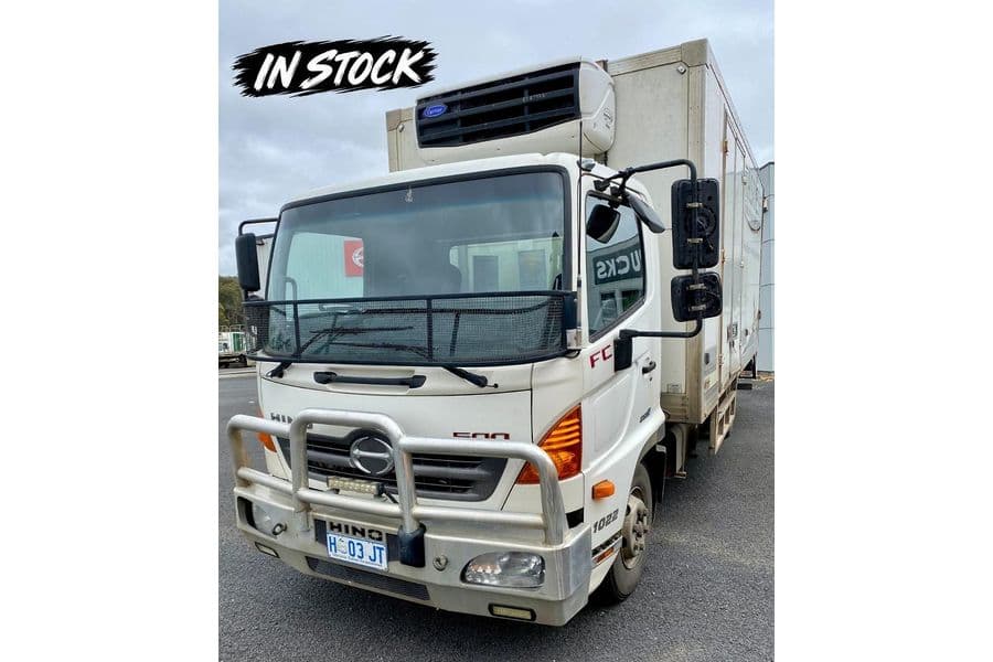 2017 Hino 500 Series FC1022 Refrigerated Truck (White) Used Truck