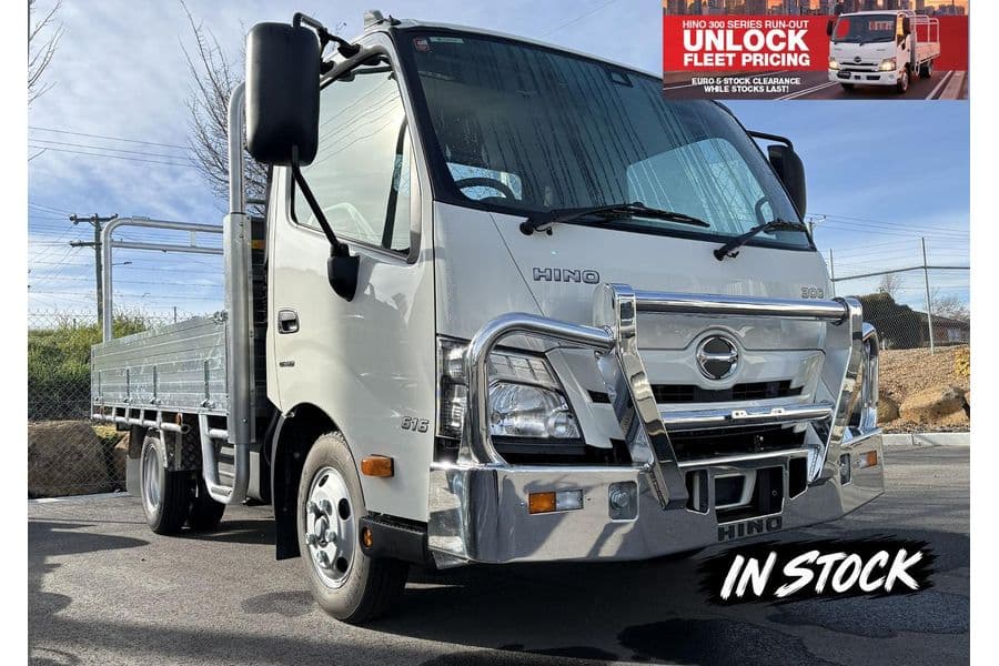 2025 Hino 300 Series 616 TradeAce Tray (White) New Truck