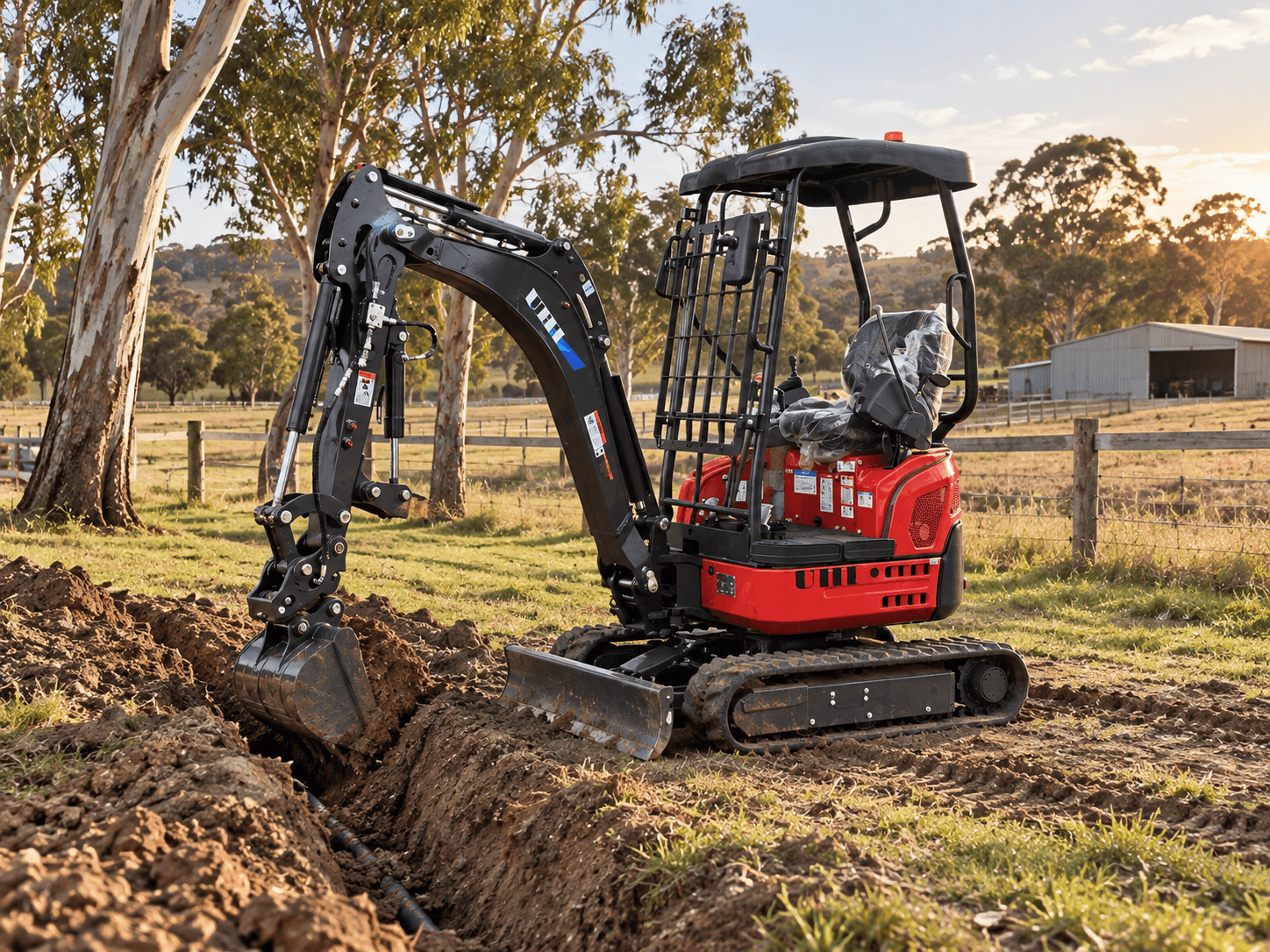 UME18S 1.8 Ton Mini Excavator | UHI Machinery